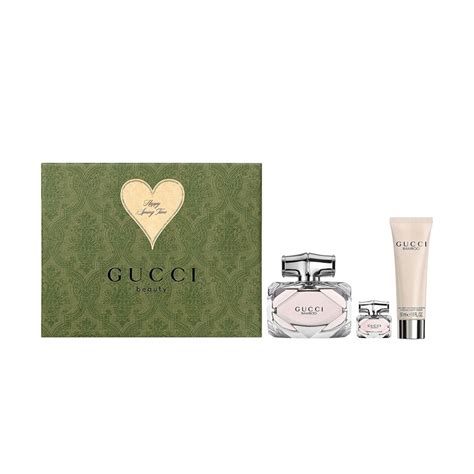 gucci black bamboo flats|gucci bamboo gift set sale.